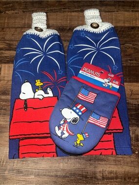 Peanuts Snoopy 4th of July Kitchen Set
